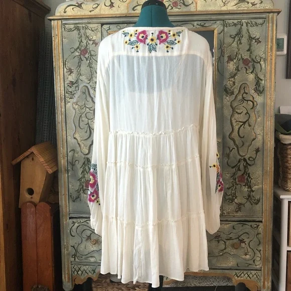 Free People Boho Floral Dress - Picture 3 of 8